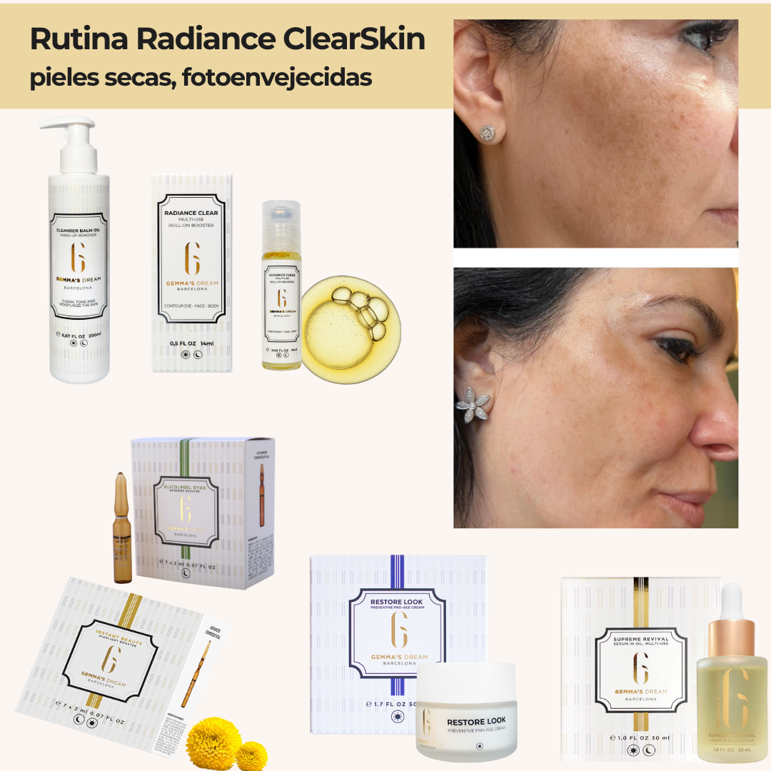 Radiance ClearSkin Routine - Dry, photo-aged skin 